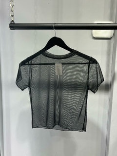 REMERA TRANSP/CORTA