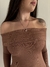Blusa Maju - Marrom