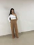 Calça Pantalona Marrom - comprar online