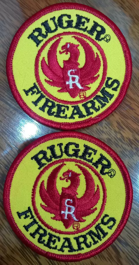 PATCH PARCHE DE MARCA RUGER USA