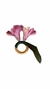 Porta guardanapo astromelia rosa antigo