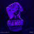 LUMINÁRIA - GAMER FOREVER - comprar online