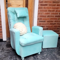Combo OP - Tela Pana (sillón + almohada + puff) - comprar online