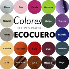 Sofá Op 3 cuerpos - Ecocuero en internet