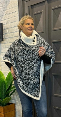 Ponchos con corderito - tienda online