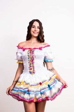 Vestido de Noiva 2025 - Menina Caipira