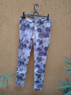 Jeggings Skinny Estampa Floral Boho Tamanho: M