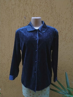 Camisa Vintage (C.G.C) de Veludo - Tamanho: M na internet