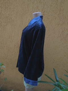 Camisa Vintage (C.G.C) de Veludo - Tamanho: M