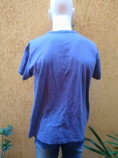 Camiseta Unissex Flea Red Hot Chili Peppers Azul Surf – Tamanho G - loja online