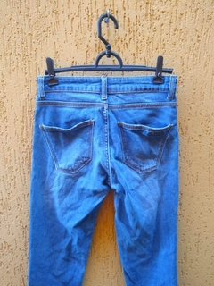 Calça Jeans Skinny Destroyed Feminina - Tamanho 36 - loja online