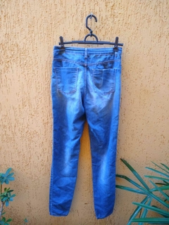 Calça Jeans Skinny Azul Médio - Tamanho 36