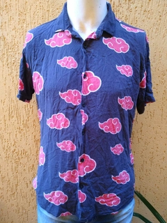 Camisa Preta Akatsuki (Naruto) - Tamanho M na internet