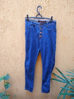 Calça Jeans Skinny Azul Escuro - Tamanho 38 - comprar online