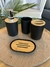 Set de baño bambu 4 piezas