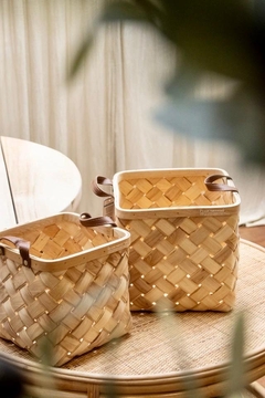 Cesto de madera Ningbo - comprar online
