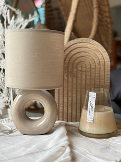 Velador con base de ceramica - comprar online