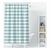 Cortina para Box Listrado Azul - 180x180cm