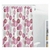 Cortina para Box Floral Rosa - 180x180cm