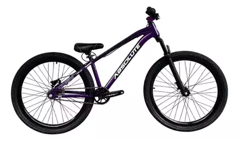 Bicicleta aro 26 Absolute Brutus Pro 3 Roxa Single Freio Hidráulico Aero - comprar online