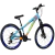 Bicicleta Vikingx Aro 26 Azul Laranja Cambios Shimano aro Vmaxx