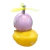BUZINA SILICONE PATO COM CAPACETE ROSA ESTRELA - comprar online