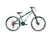 Bicicleta Aro 26 Vikingx Preto/Azul 21v Câmbios Shimano Pneu Branco - comprar online