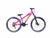 Bicicleta Aro 26 VikingX Rosa Azul Câmbios Shimanos Pneu Roxo - comprar online
