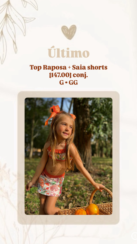 Top + Saia Raposa