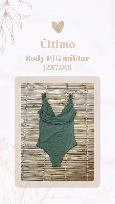 ÚLTIMO Body Transpassado