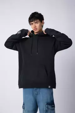 Buzo Canguro Ares Negro - tienda online