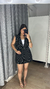 Conjunto blazer risca de giz