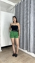 Short alfaiataria verde