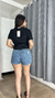 Cropped camisa coração - Moda Vivazz