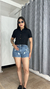 Cropped camisa coração na internet