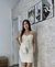 Vestido tricô off