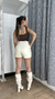 Short couro off - comprar online