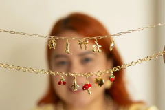 Collar o Pulsera Charm Bar Amarillo - comprar en línea
