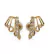 Ear Hook Dourado com Pedrinhas