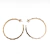 Argola Grande com Textura - comprar online