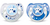 Pack x2 Chupetes Avent Night Time 0-6 Meses