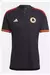 Camisa Roma Home 23/24 Torcedor Adidas Masculina - Preta