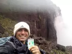Roraima Mount in Venezuela, Brazil and Guyana