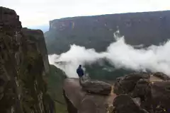 Roraima Mount in Venezuela, Brazil and Guyana