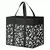 1PC Bolsa de equipaje plegable de gran capacidad con asa larga para compras de comestibles, bolsa de compras reutilizable, bolsa grande con asa larga - tienda en línea