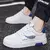 Zapatos De Skate De Moda Para Hombres, Zapatillas Casuales Con Cordones Antideslizantes Y Resistentes Al Desgaste, Calzado De Estilo Urbano Para Hombr - comprar en línea