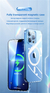 Fundas magnéticas transparentes originales para Apple iPhone 15 14 13 12 11 Pro