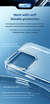 Imagen de Fundas magnéticas transparentes originales para Apple iPhone 15 14 13 12 11 Pro
