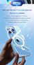 Fundas magnéticas transparentes originales para Apple iPhone 15 14 13 12 11 Pro - tienda oline pastor shop