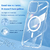 Fundas magnéticas transparentes originales para Apple iPhone 15 14 13 12 11 Pro - tienda oline pastor shop